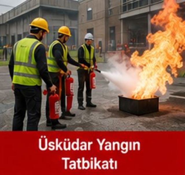 Üsküdar Yangın Tatbikatı